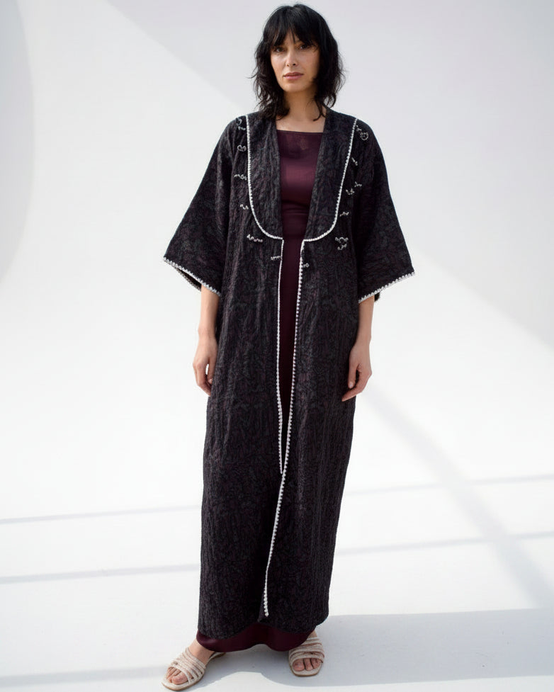 S140PYAT ABAYA SET - JAMELOO - MIRA Y MANO