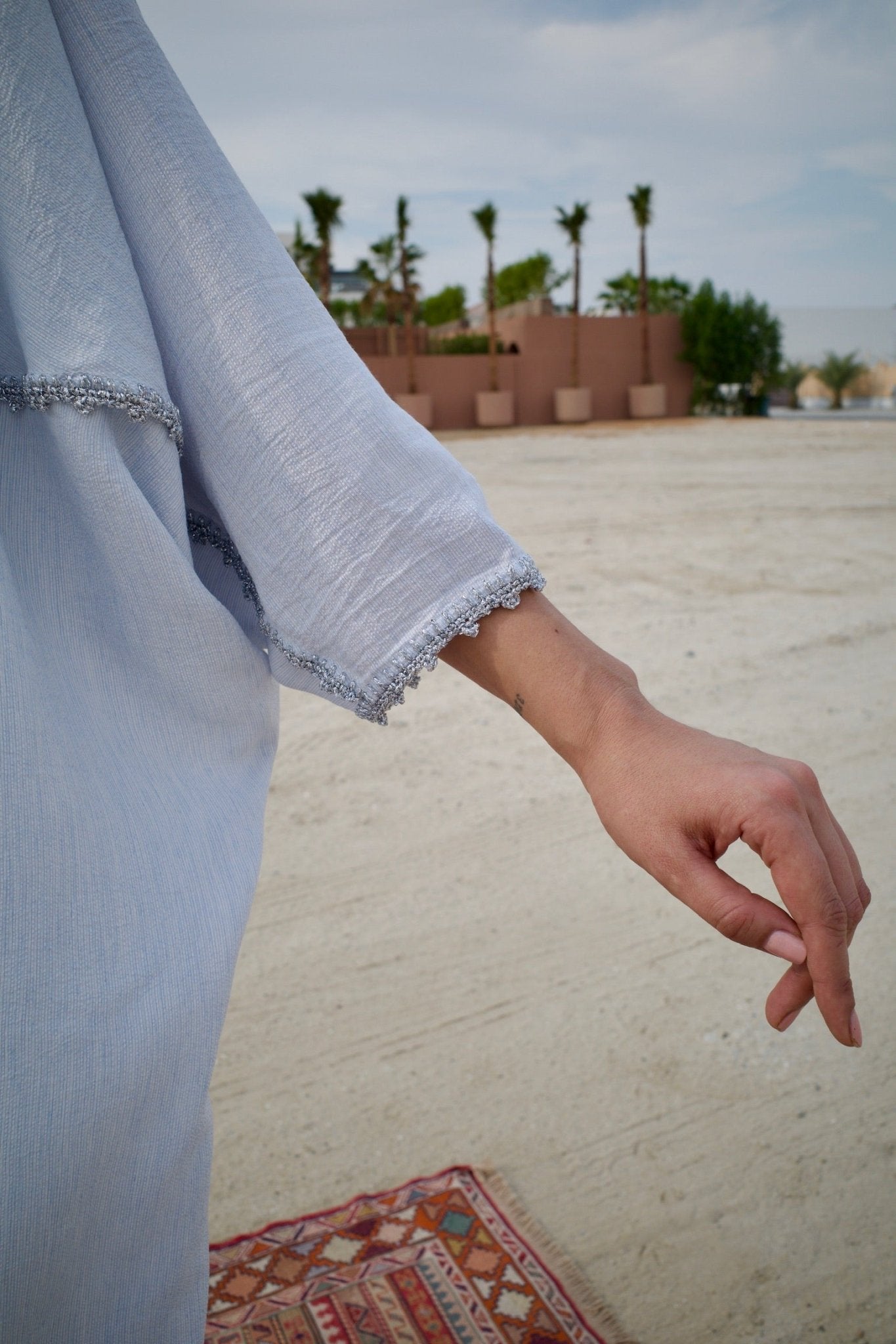 S143LB ABAYA SET - JAMELOO - MIRA Y MANO