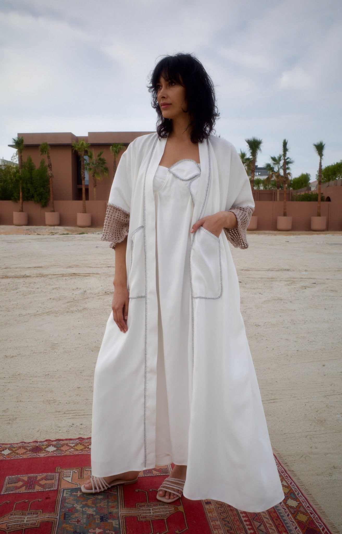 S149W ABAYA SET - JAMELOO - MIRA Y MANO