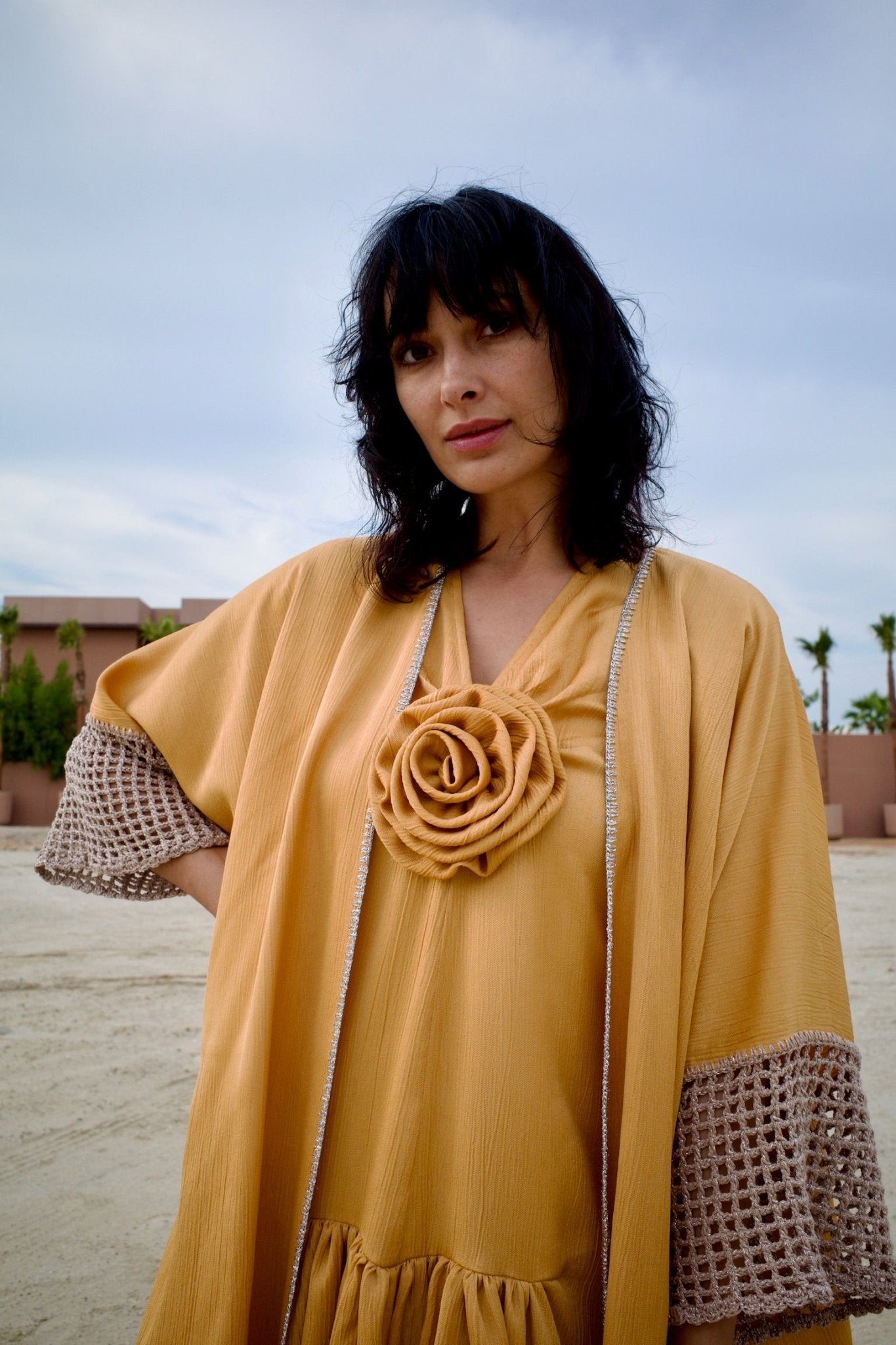 S150MU ABAYA SET - JAMELOO - MIRA Y MANO