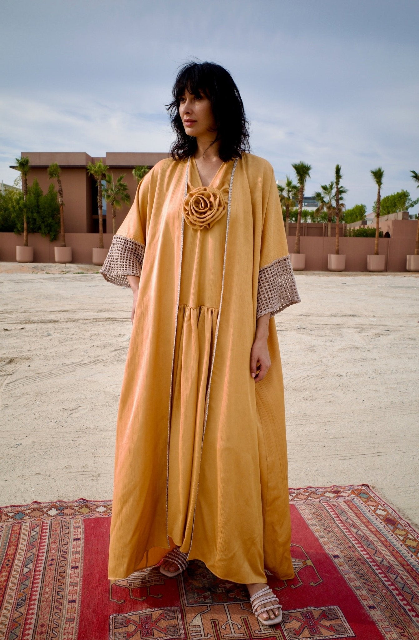 S150MU ABAYA SET - JAMELOO - MIRA Y MANO