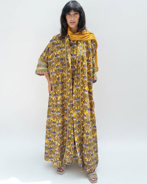 S153 DAISY2 MUST ABAYA SET - JAMELOO - MIRA Y MANO