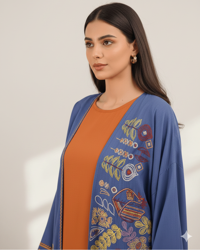 SIWA ABAYA 004 ABAYA - JOZEE - MIRA Y MANO