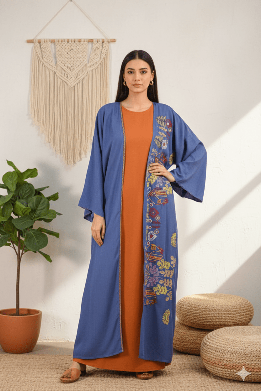 SIWA ABAYA 004 ABAYA - JOZEE - MIRA Y MANO