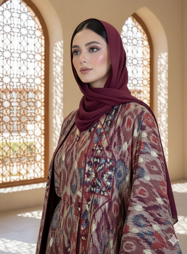 M0654 - FB KRT ABAYA SET - KERTA COLLECTION - MIRA Y MANO