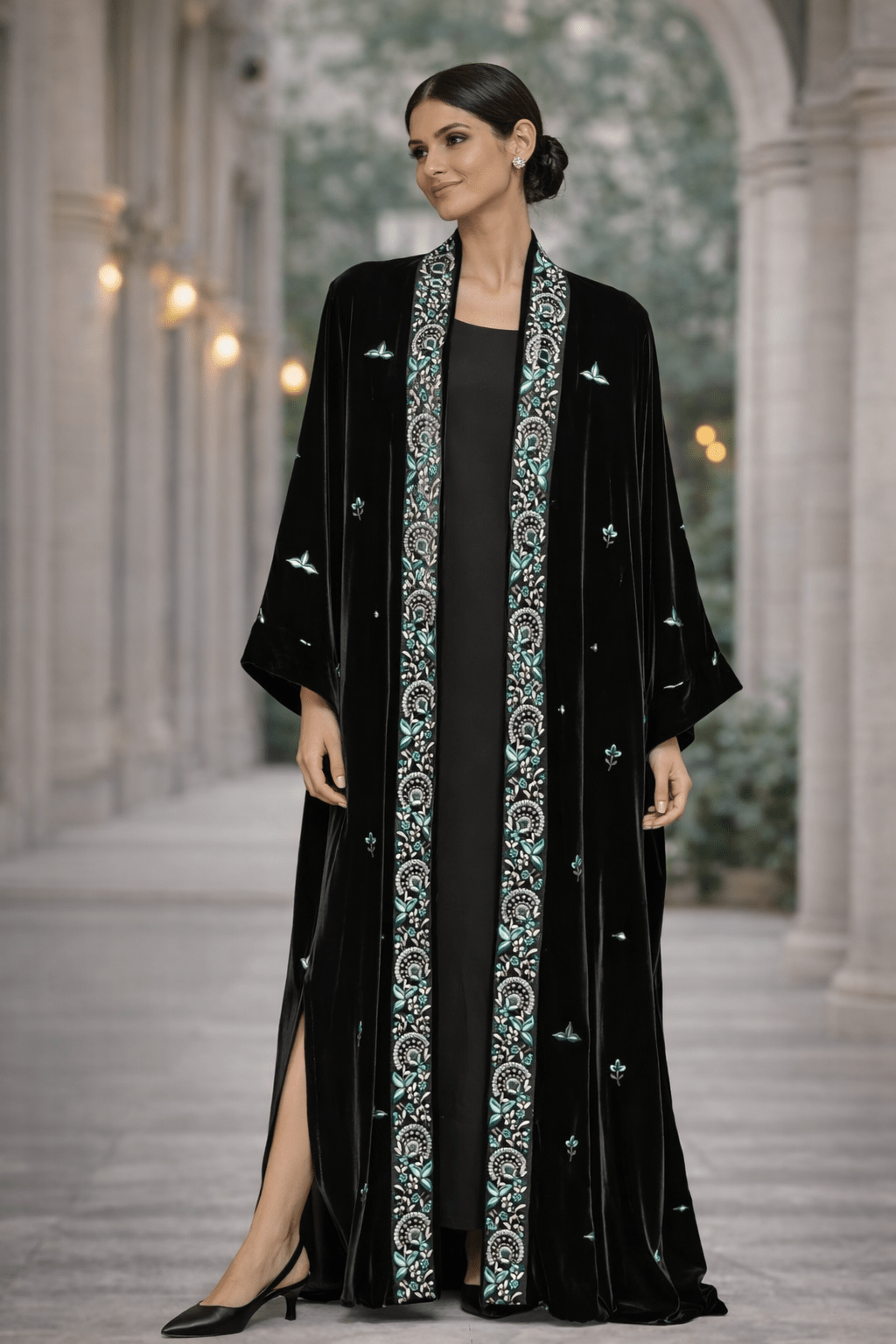 M0756 KRT ABAYA - KERTA COLLECTION - MIRA Y MANO