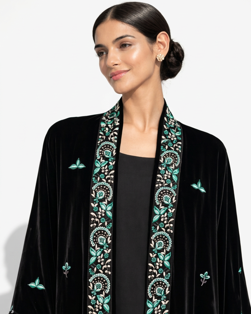 M0756 KRT ABAYA - KERTA COLLECTION - MIRA Y MANO