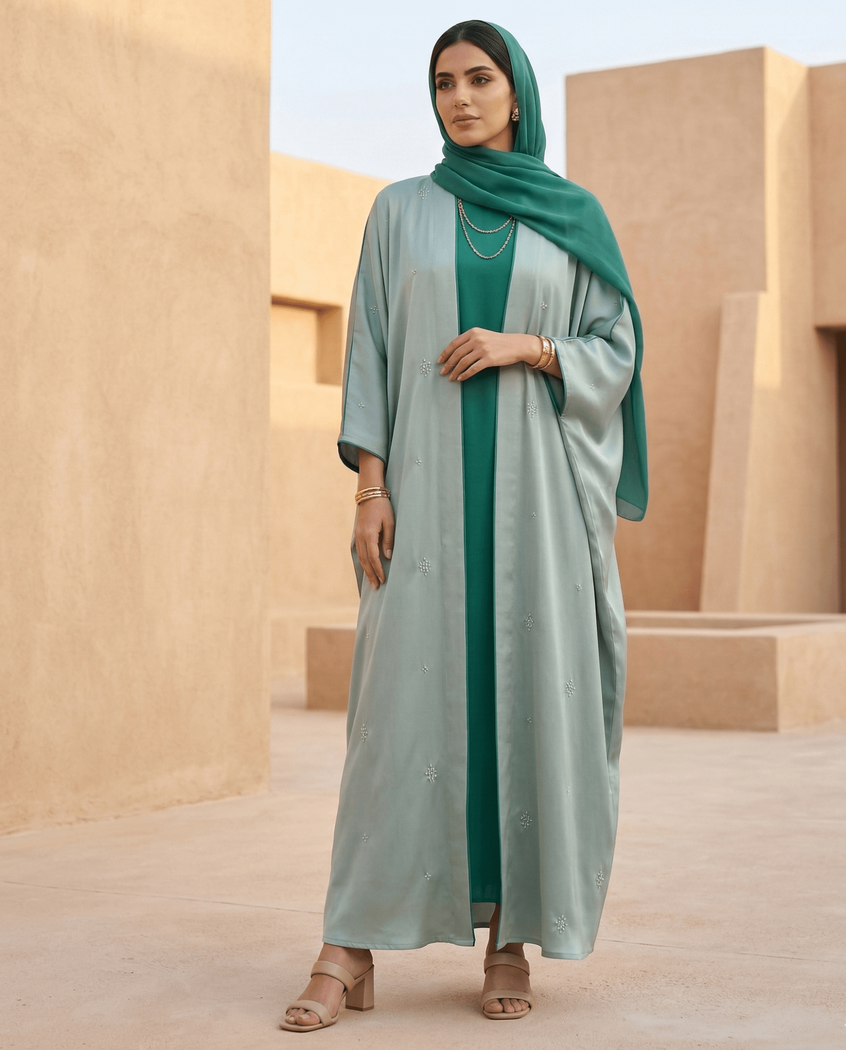 M0772 KRT ABAYA - KERTA COLLECTION - MIRA Y MANO