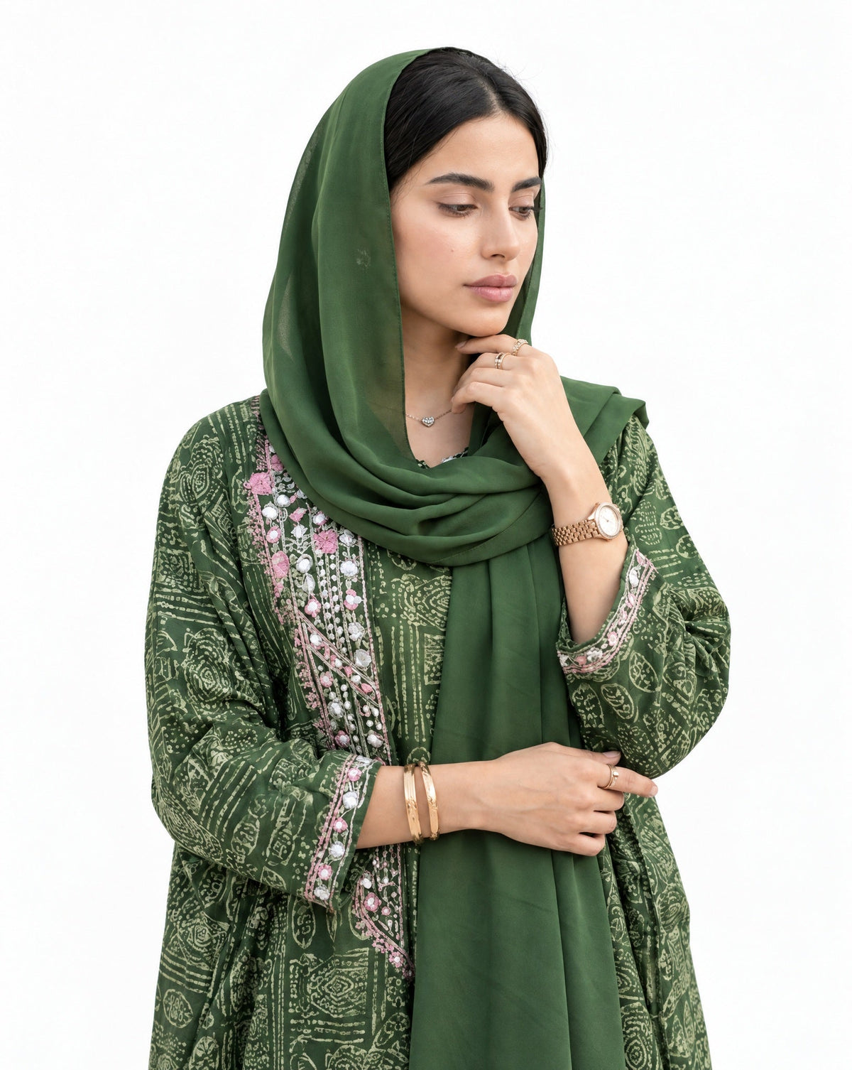 M0779 KRT ABAYA SET - KERTA COLLECTION - MIRA Y MANO