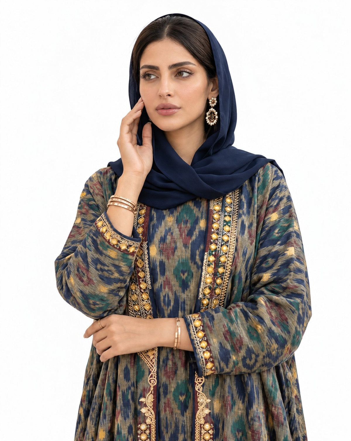 M0782 KRT ABAYA SET - KERTA COLLECTION - MIRA Y MANO