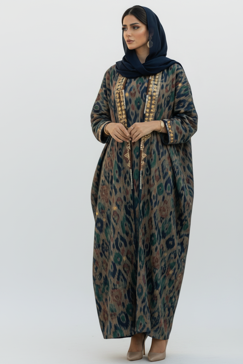 M0782 KRT ABAYA SET - KERTA COLLECTION - MIRA Y MANO