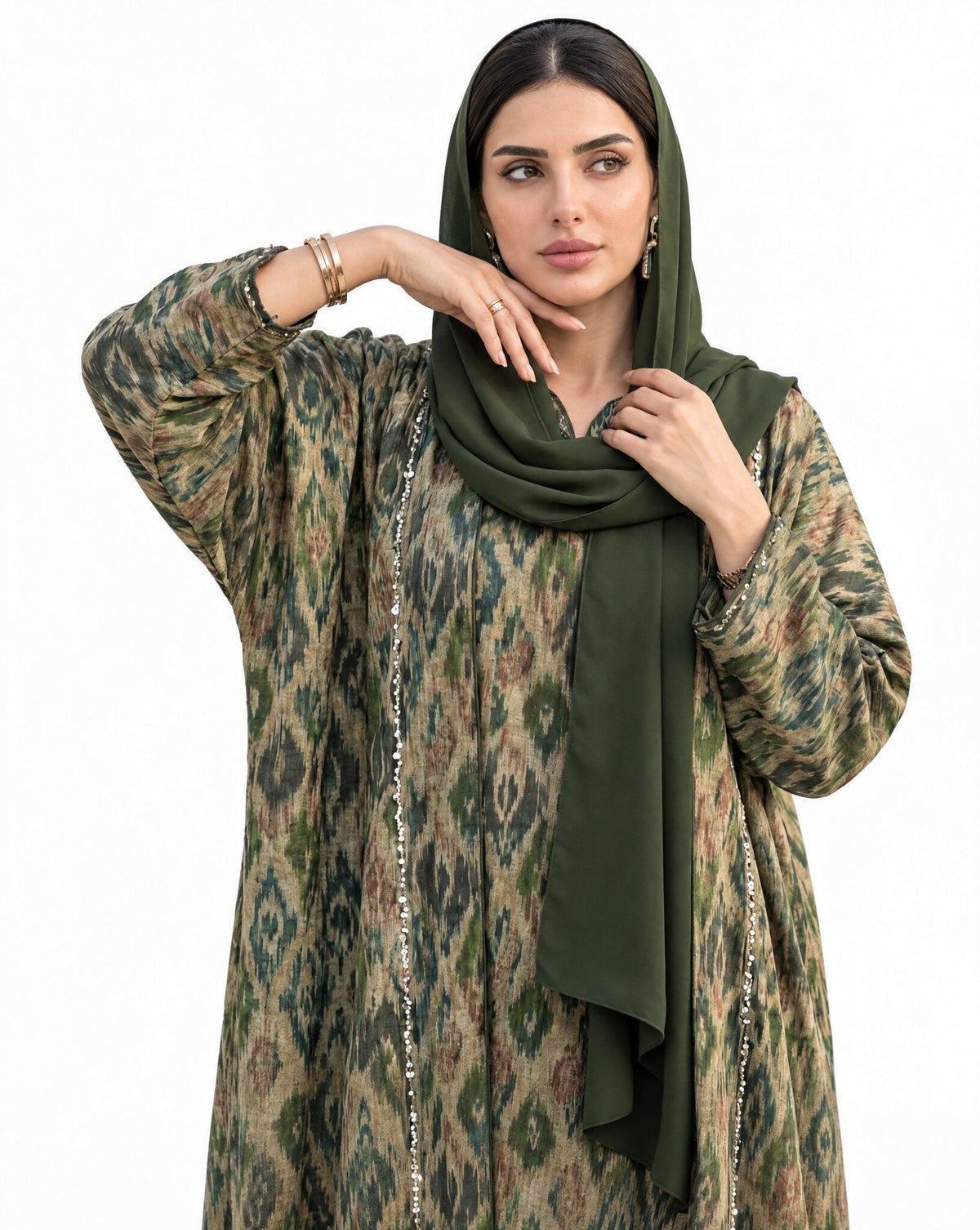 M0783 KRT ABAYA SET - MIRA Y MANO