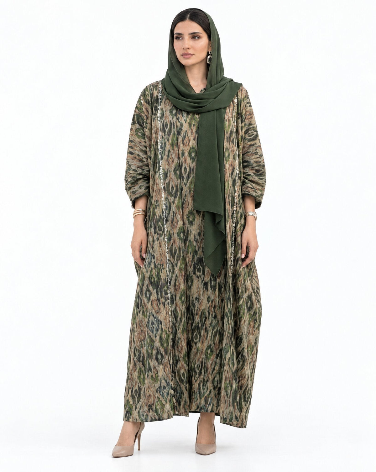 M0783 KRT ABAYA SET - MIRA Y MANO