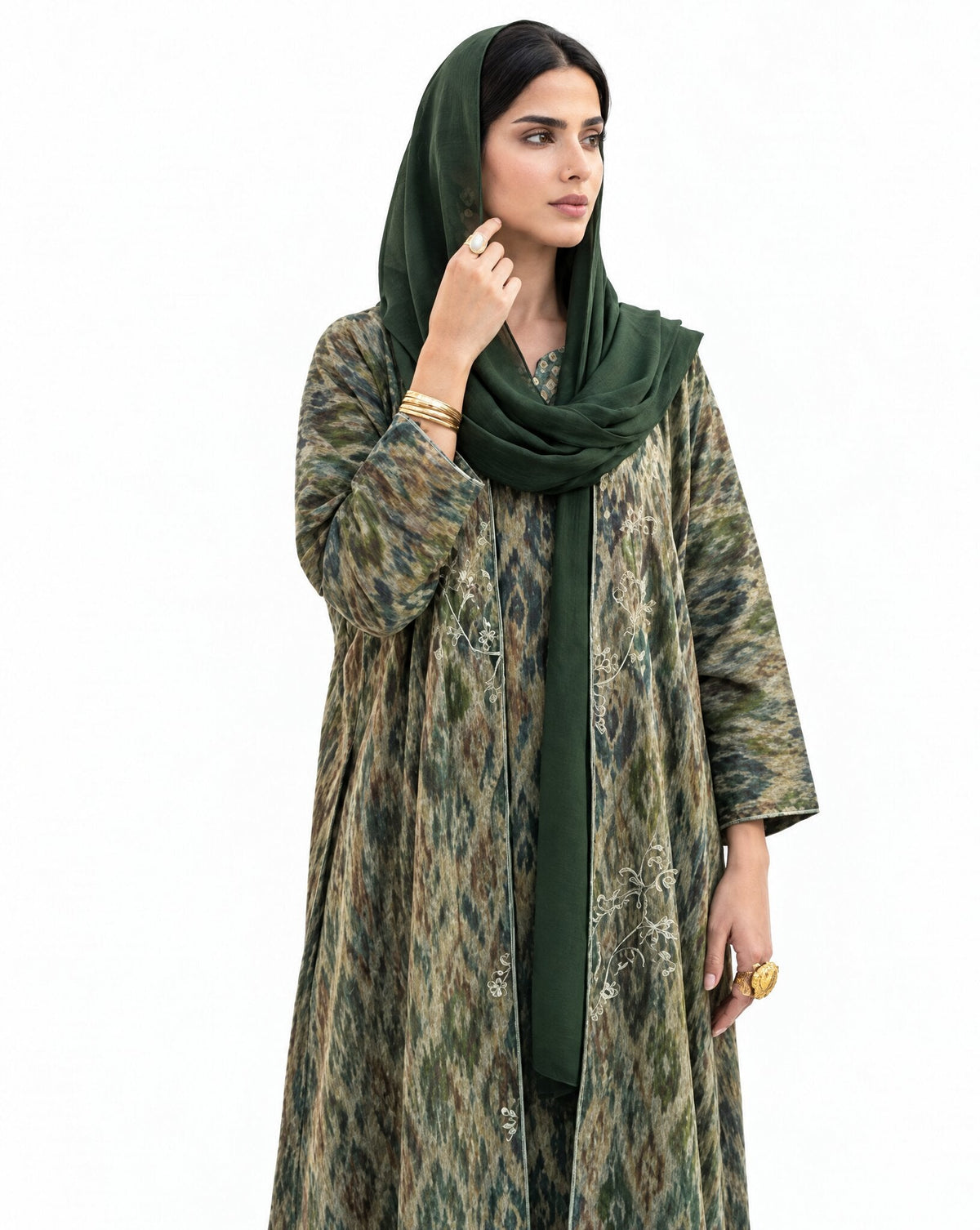 M0787 KRT ABAYA SET - KERTA COLLECTION - MIRA Y MANO