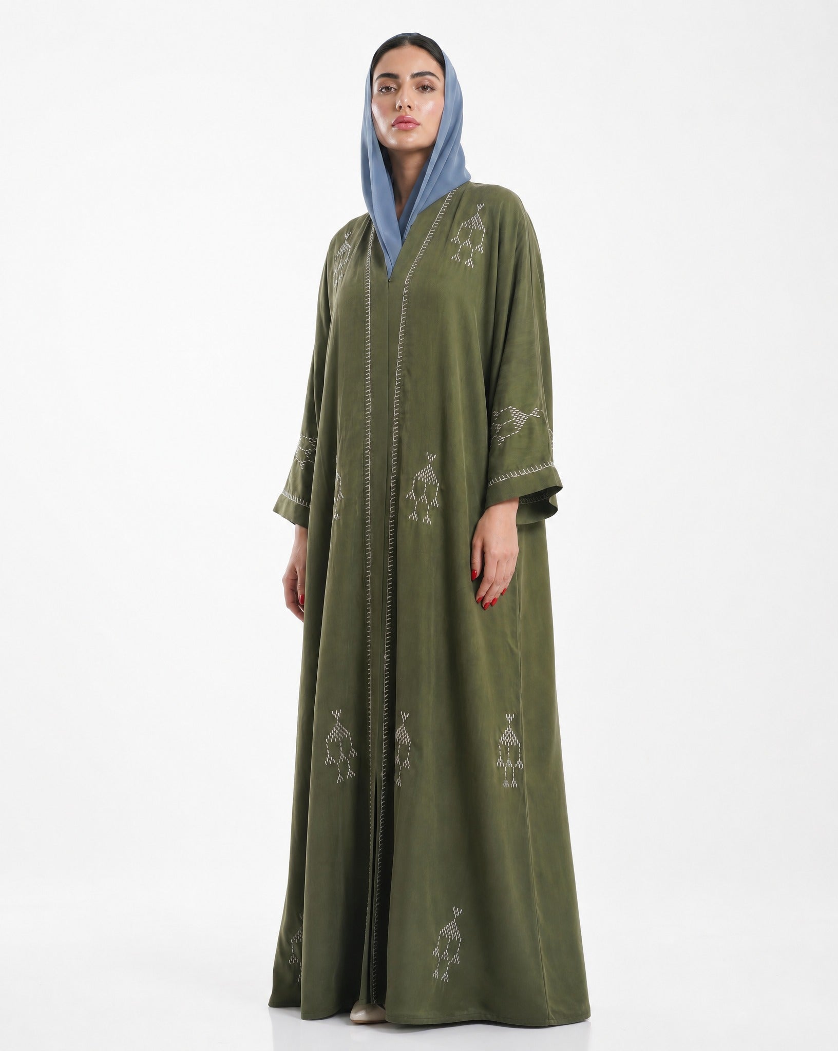 M0834 ABAYA - KERTA COLLECTION - MIRA Y MANO