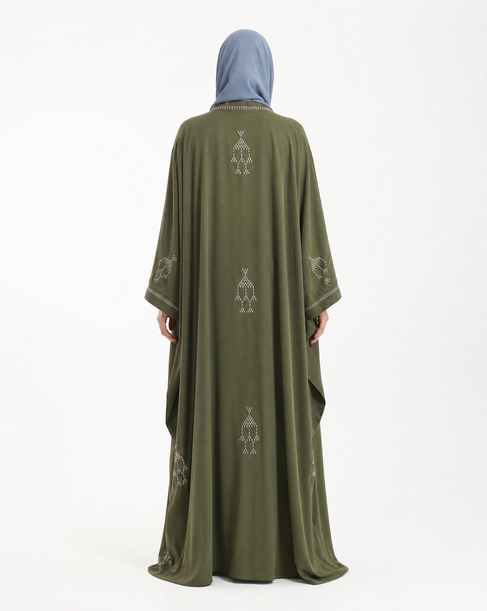 M0834 ABAYA - KERTA COLLECTION - MIRA Y MANO