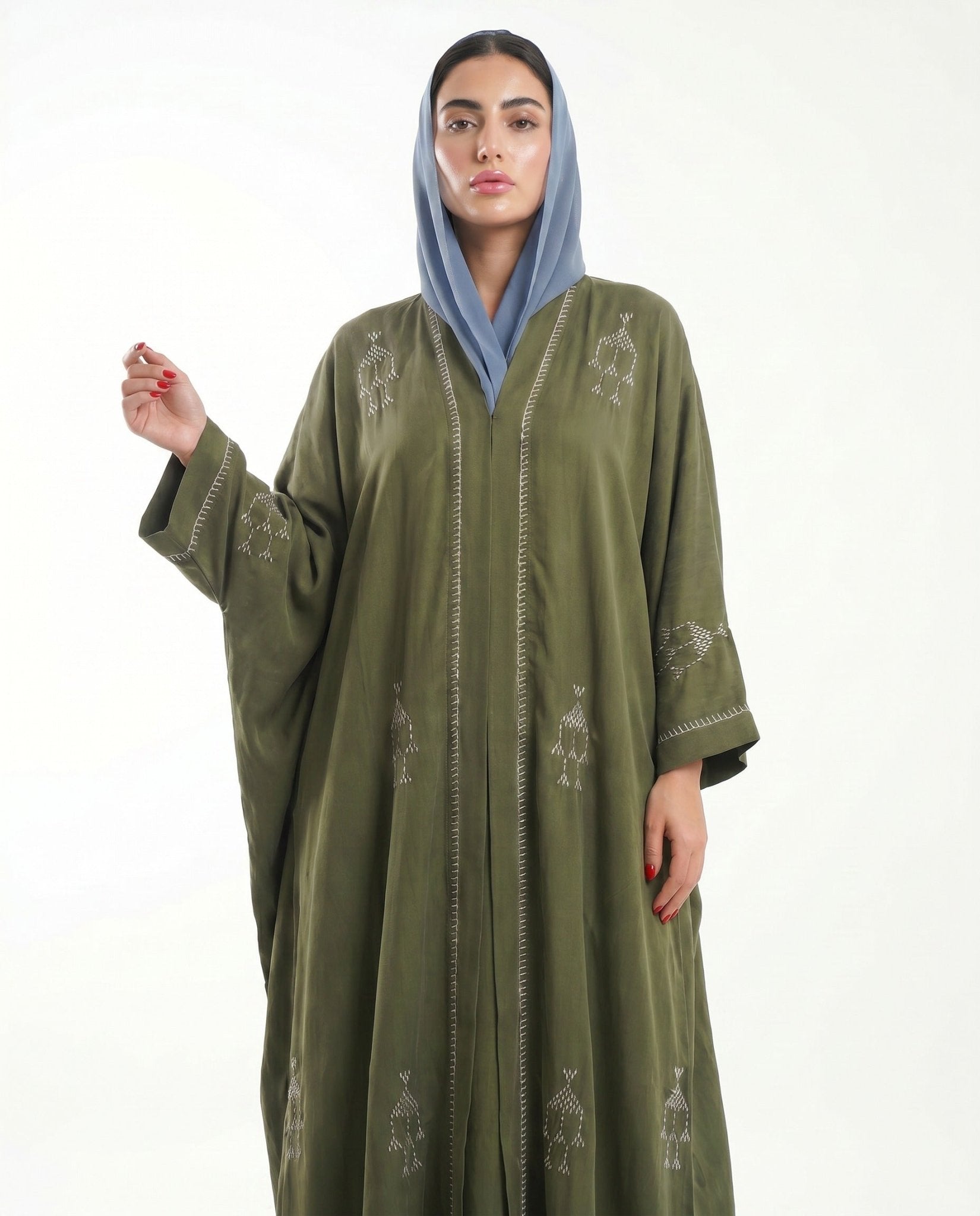 M0834 ABAYA - KERTA COLLECTION - MIRA Y MANO