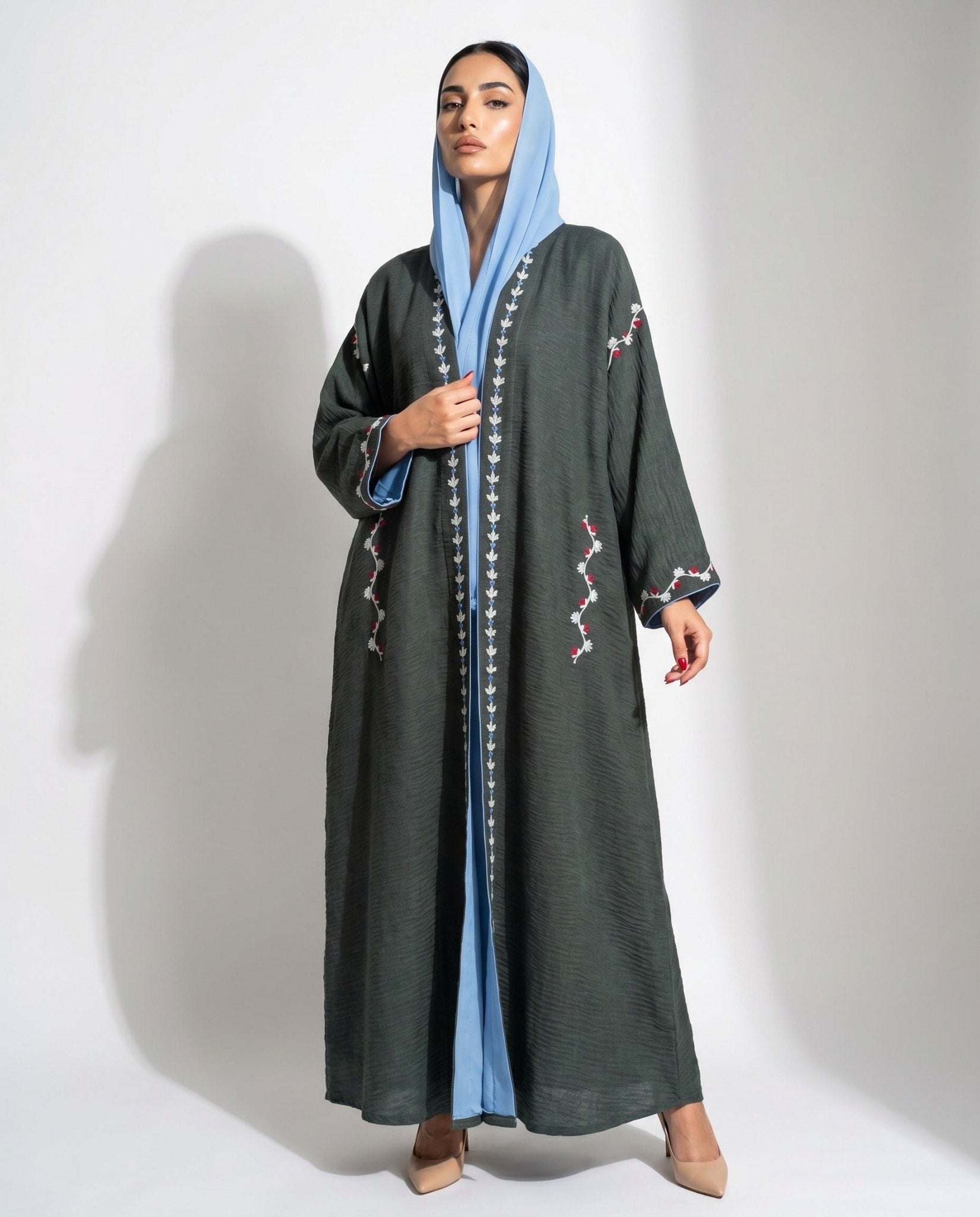 M0835 ABAYA - KERTA COLLECTION - MIRA Y MANO