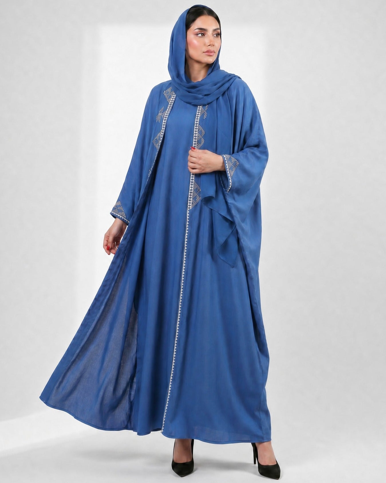 M0838 ABAYA SET - KERTA COLLECTION - MIRA Y MANO