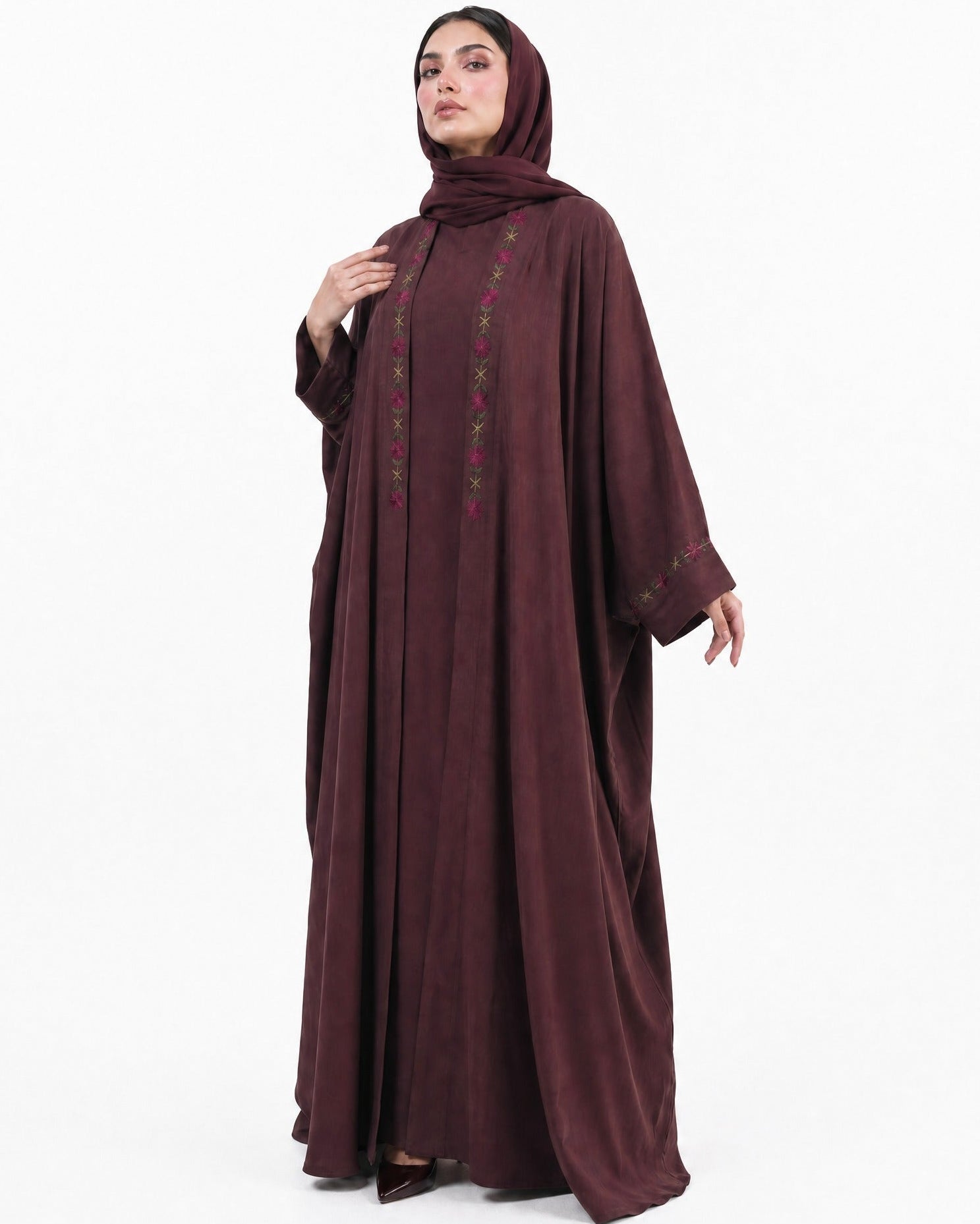 M0848 ABAYA SET - KERTA COLLECTION - MIRA Y MANO