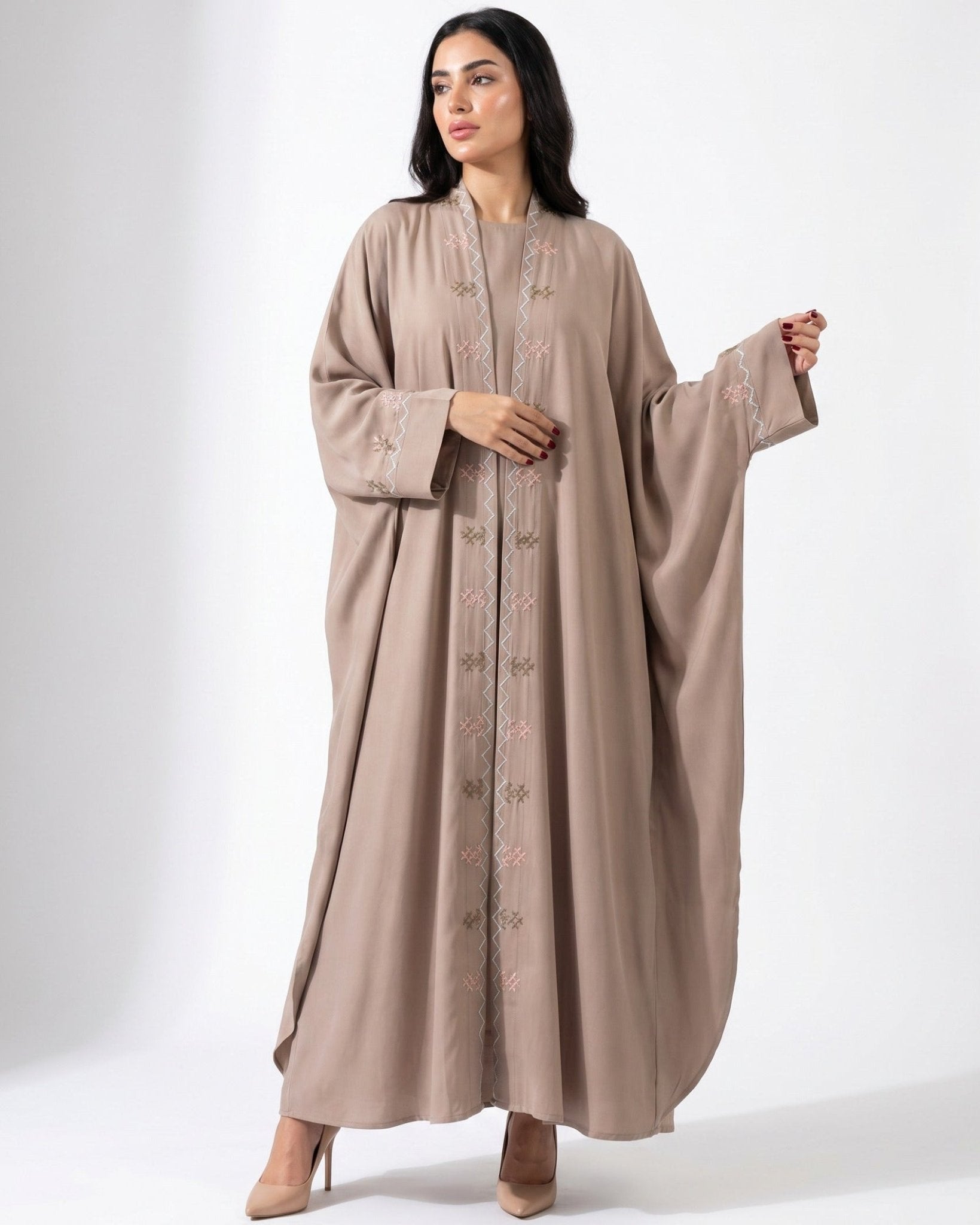 M0849 ABAYA SET - KERTA COLLECTION - MIRA Y MANO