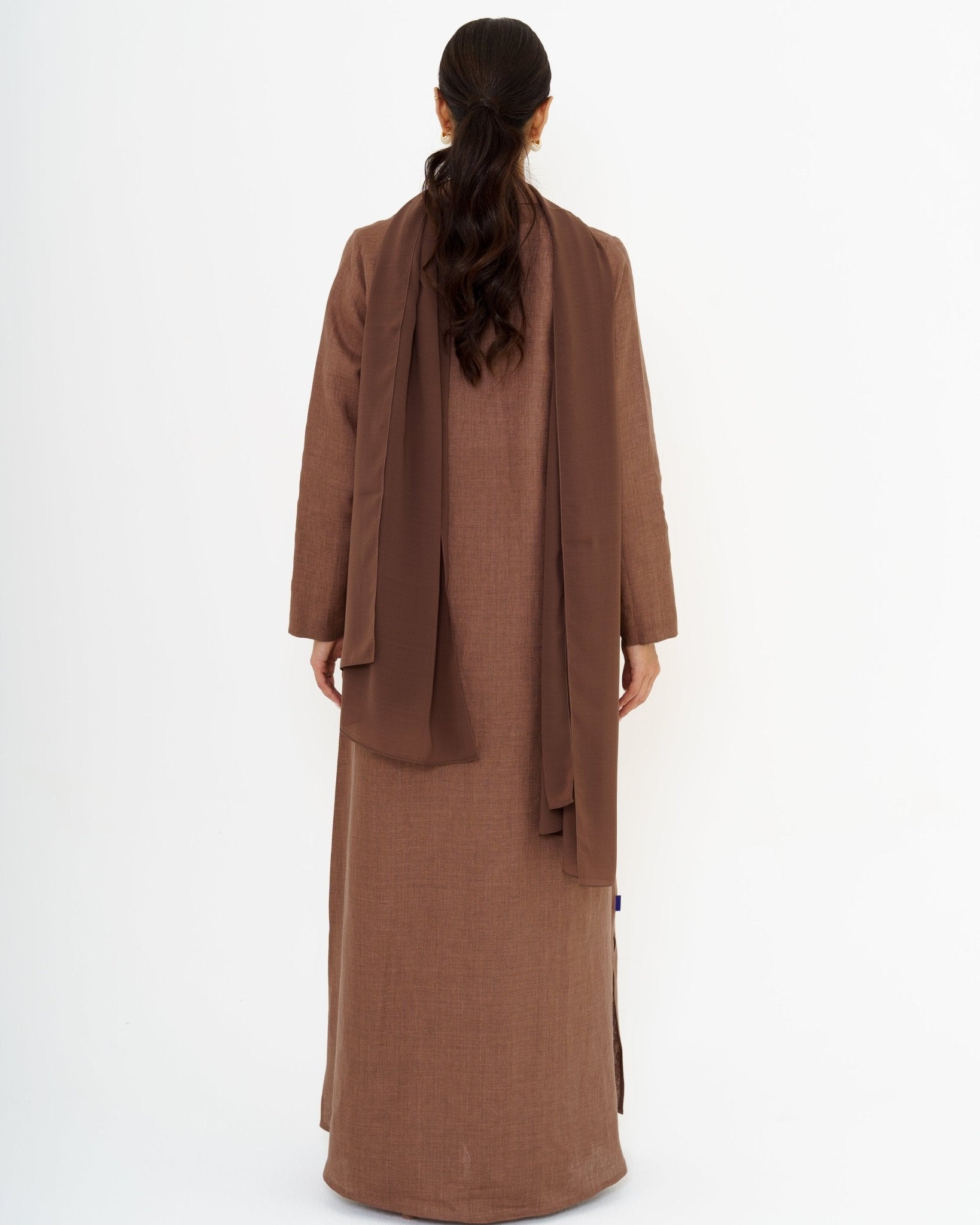 ELLIANA CINNAMON ABAYA - KHAM - MIRA Y MANO