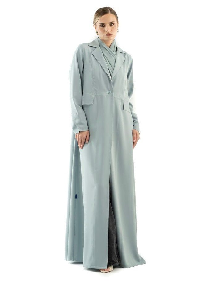 MISTY BLUE ABAYA - KHAM - MIRA Y MANO