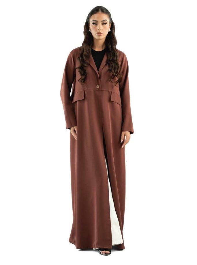 MISTY CRATER BRONZE ABAYA - KHAM - MIRA Y MANO