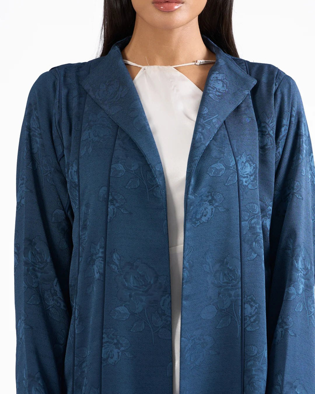BLUE BLOOM ABAYA - LA SOIIE - MIRA Y MANO