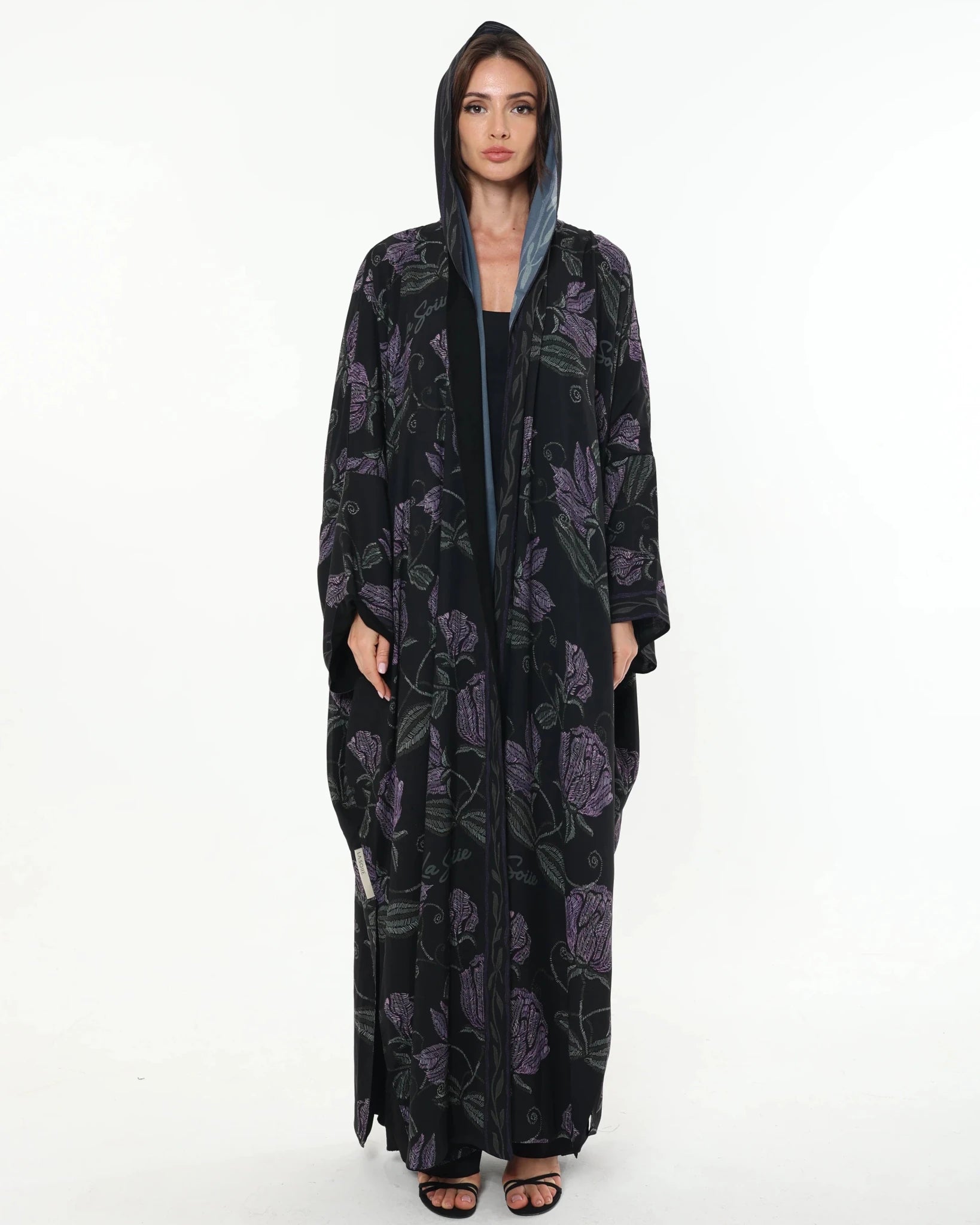 LAVENDER BLOOM ABAYA - LA SOIIE - MIRA Y MANO
