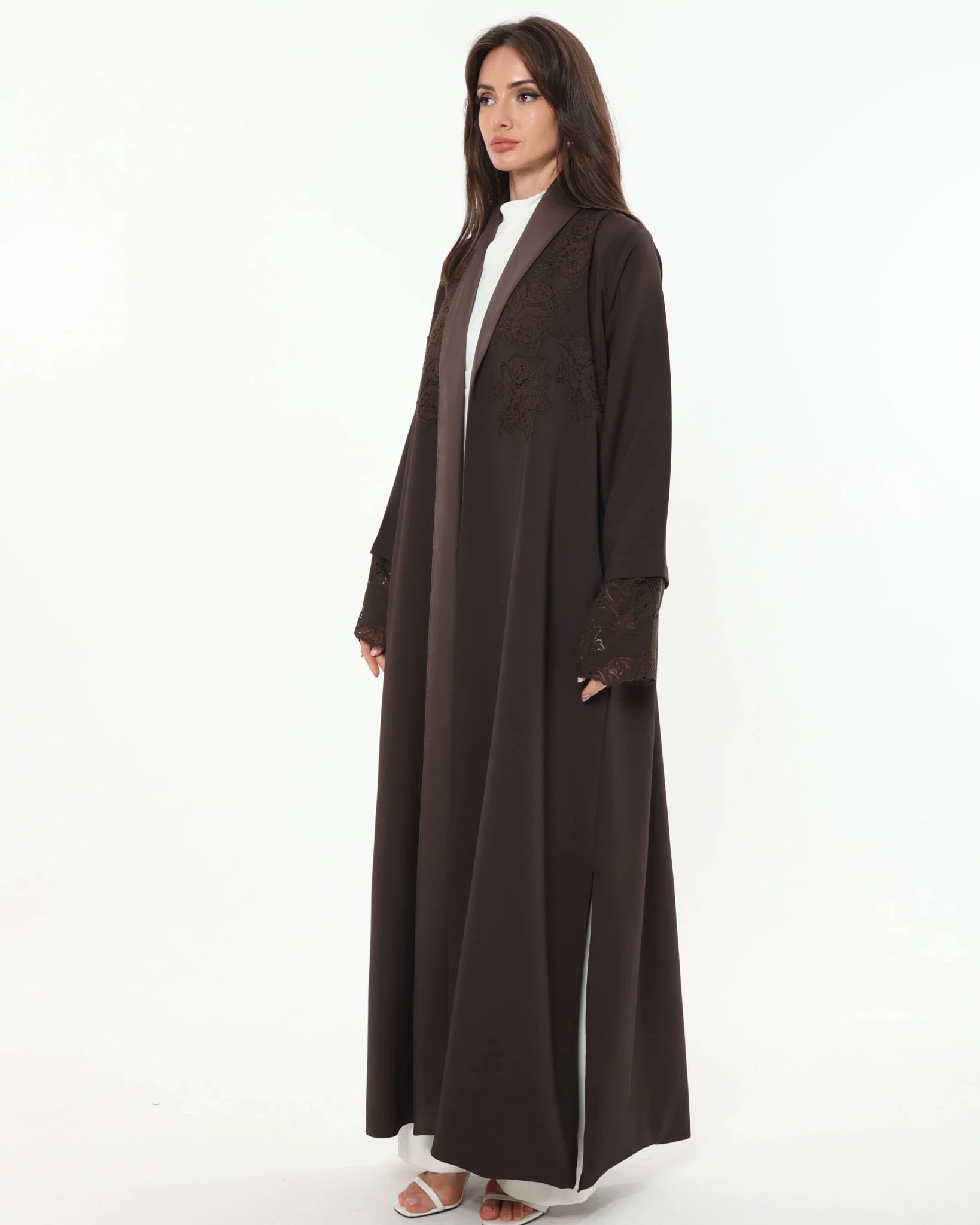 TIMELESS OLIVE ABAYA - LA SOIIE - MIRA Y MANO