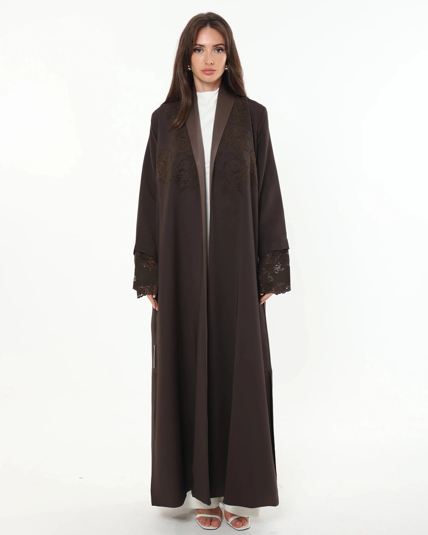 TIMELESS OLIVE ABAYA - LA SOIIE - MIRA Y MANO