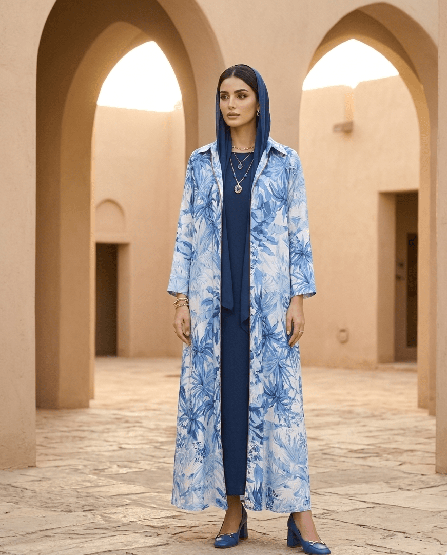 LA01053 - BL ABAYA - LAILA AL AWADHI - MIRA Y MANO