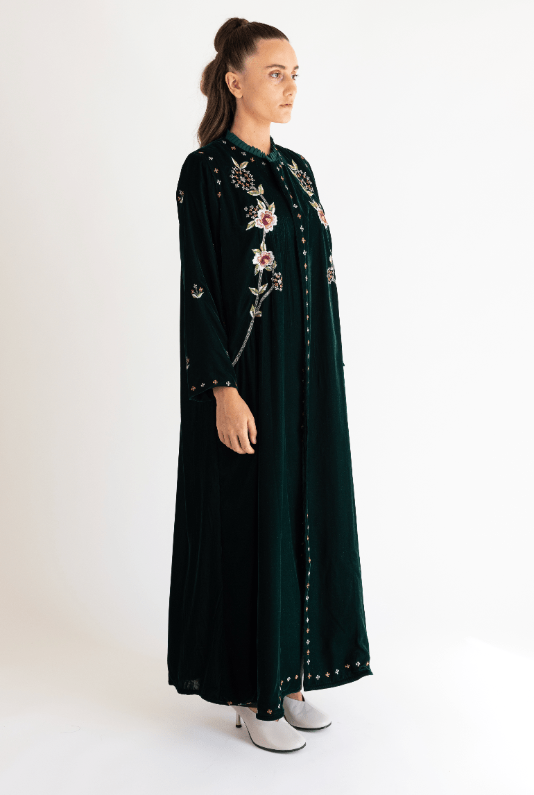 LA01088 - GN ABAYA - LAILA AL AWADHI - MIRA Y MANO