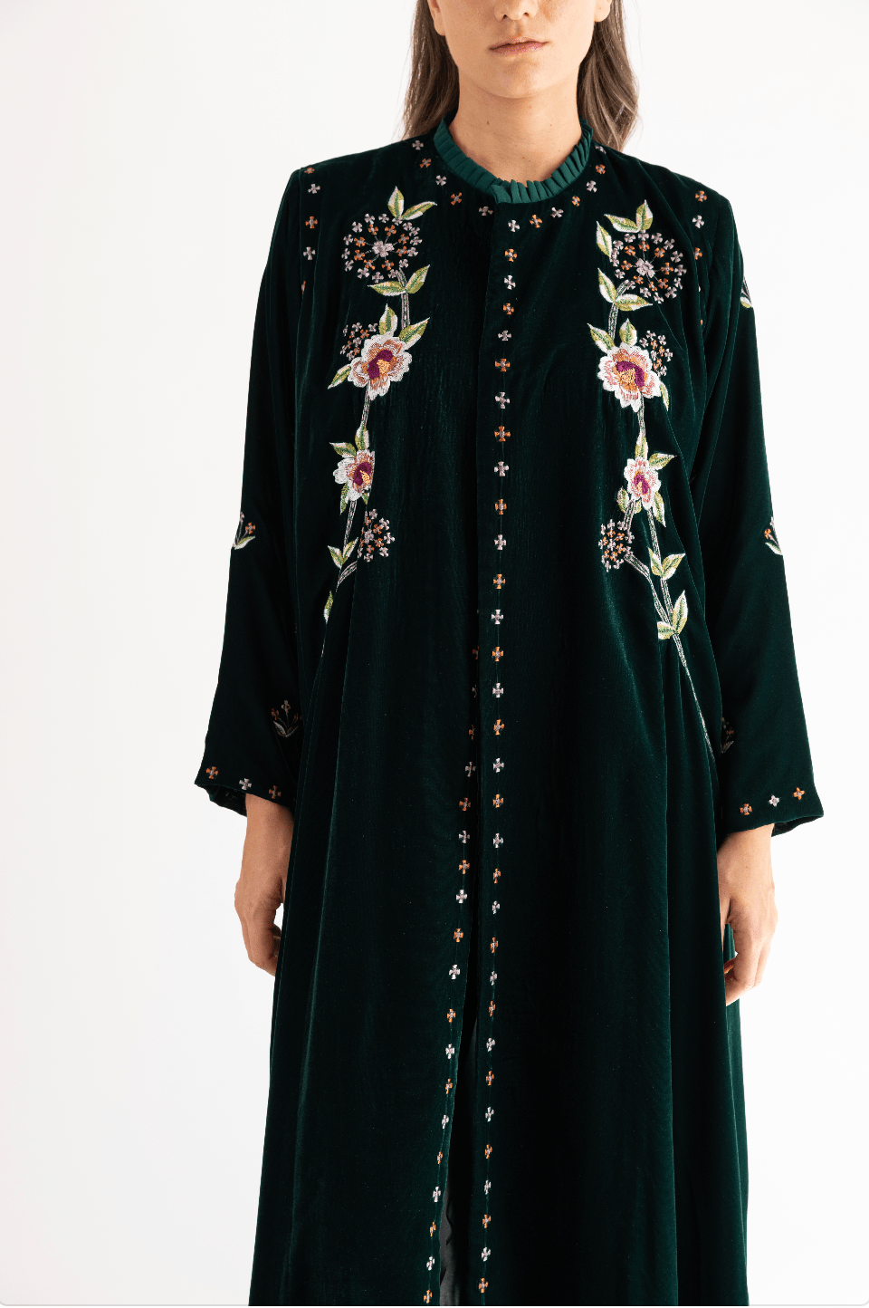 LA01088 - GN ABAYA - LAILA AL AWADHI - MIRA Y MANO