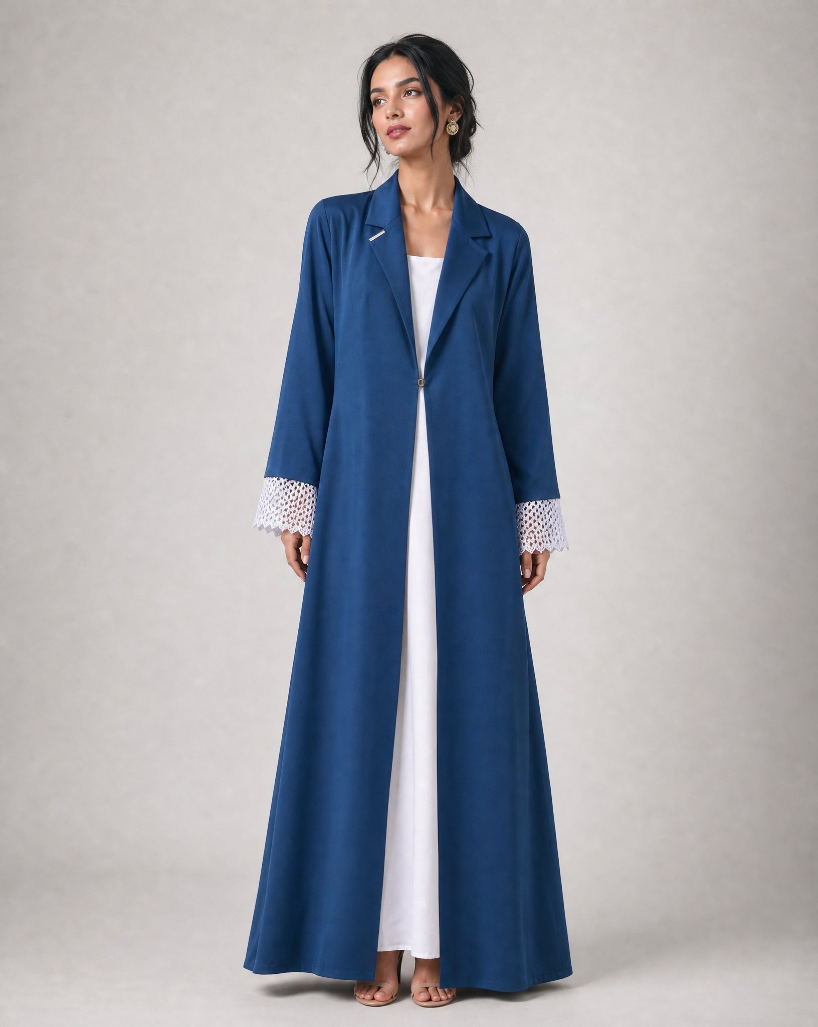LA01147-DB ABAYA - LAILA AL AWADHI - MIRA Y MANO