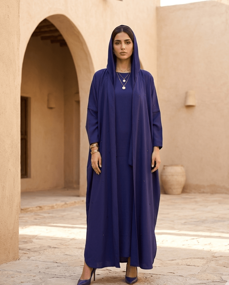 LA01149 - DP ABAYA - LAILA AL AWADHI - MIRA Y MANO
