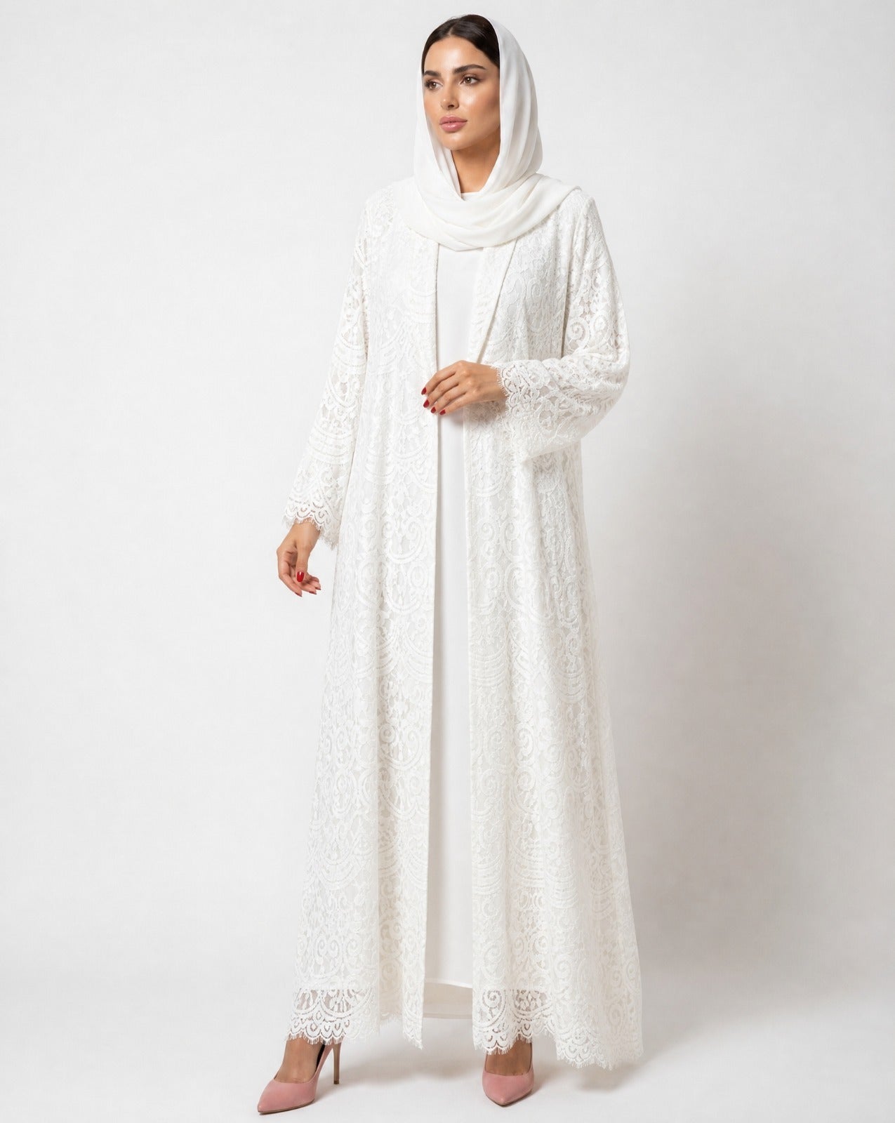 DANTELLE ABAYA - LARA FASHION - MIRA Y MANO