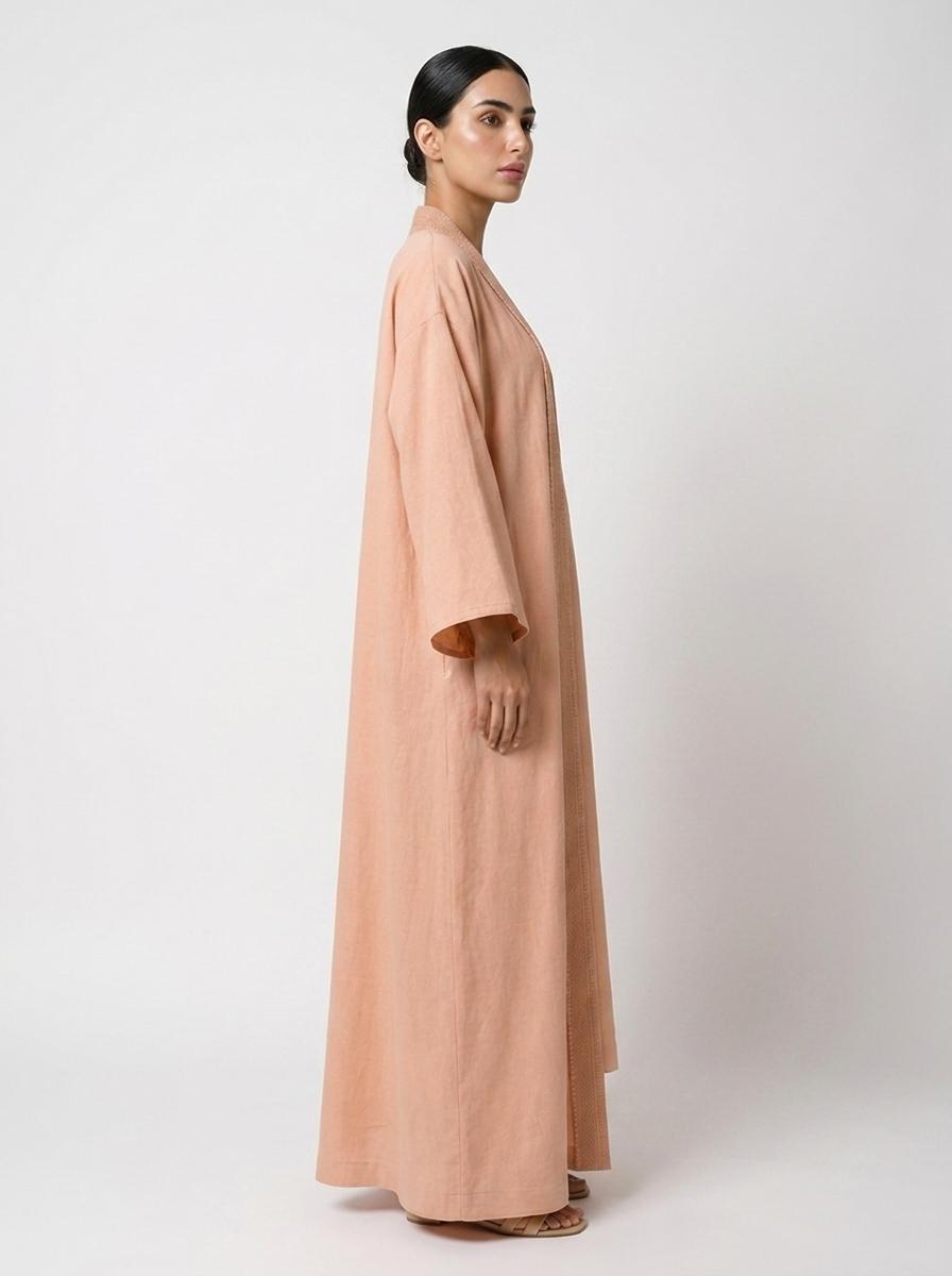 STYLE-10 (KF-105) ABAYA - LAYERS - TLS - MIRA Y MANO