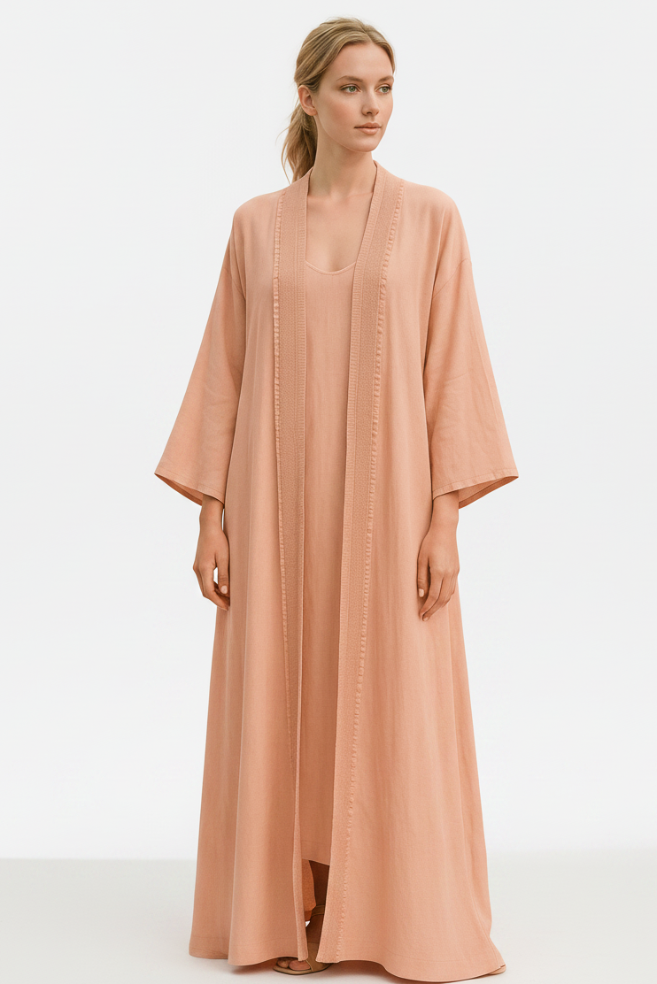 STYLE - 10 (KF - 105) ABAYA - LAYERS - TLS - MIRA Y MANO