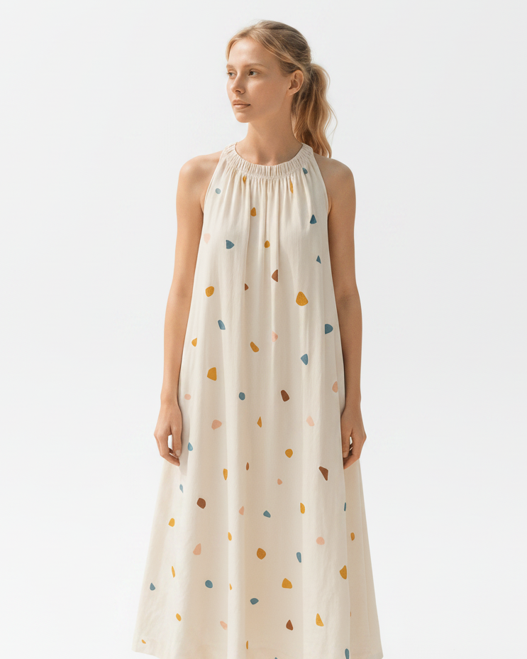 STYLE - 6 (JKD - 11) DRESS - LAYERS - TLS - MIRA Y MANO