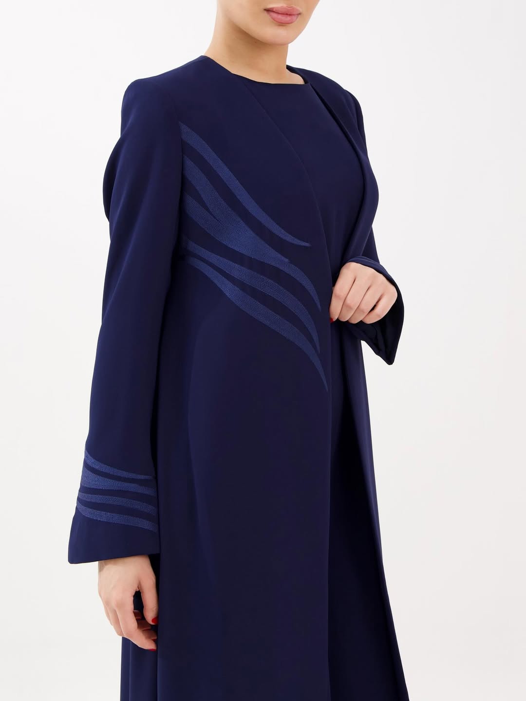 LE012 - BL ABAYA SET - LEGACY - MIRA Y MANO
