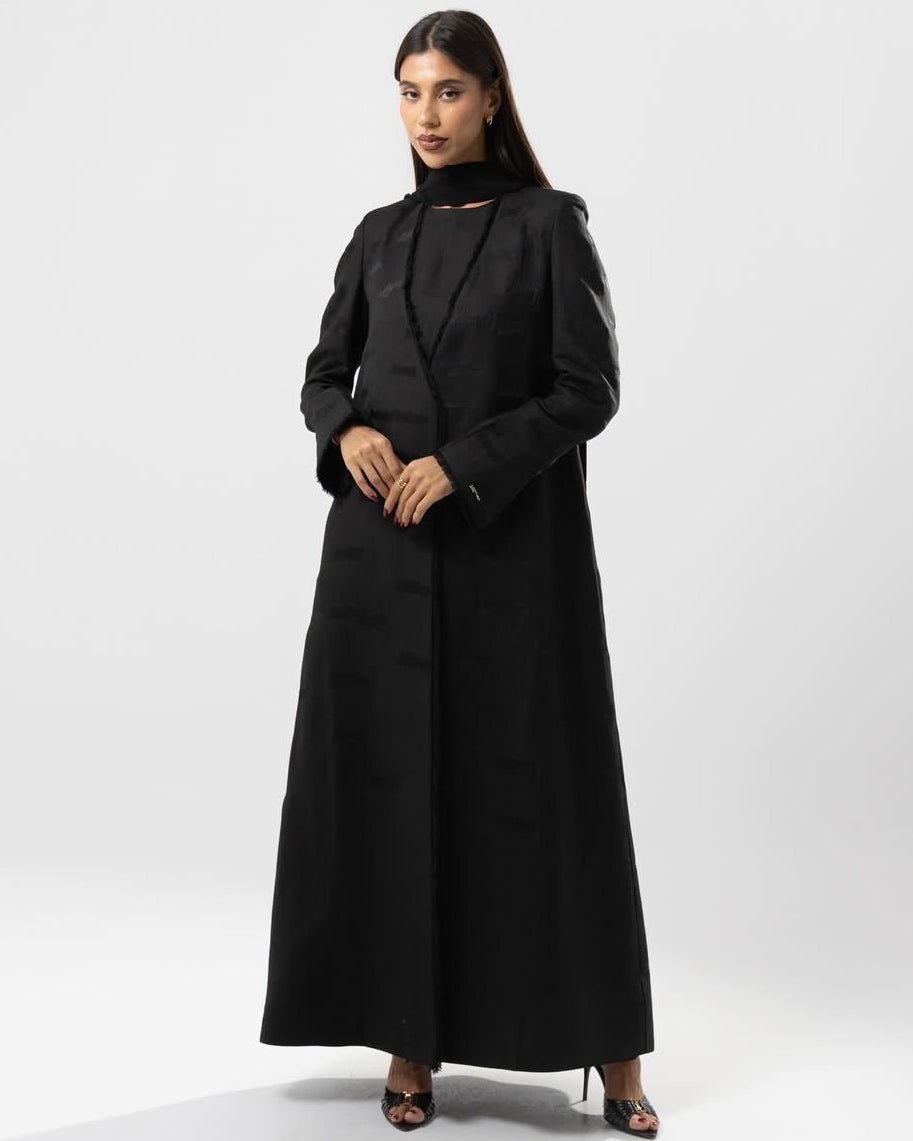 LE015 - BK ABAYA SET - LEGACY - MIRA Y MANO