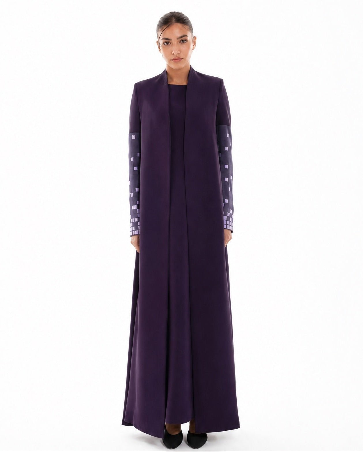 LE018-PU ABAYA SET - LEGACY - MIRA Y MANO