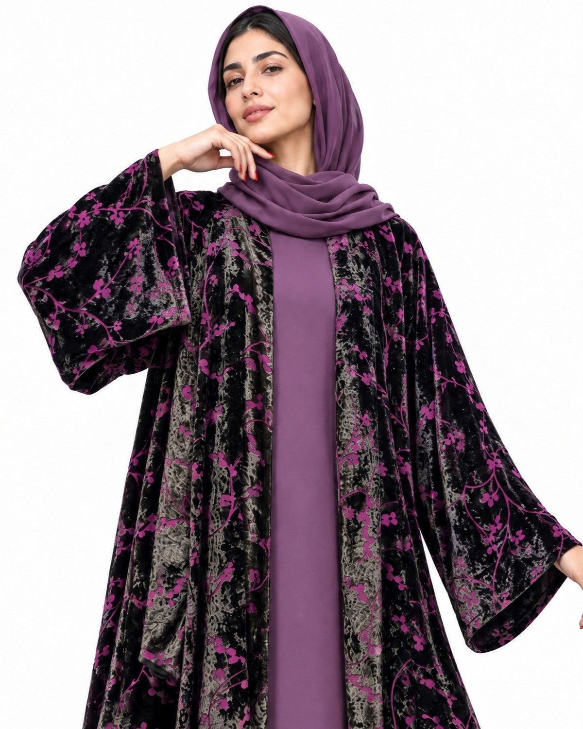 VEL-18-2 ABAYA - MIRA Y MANO