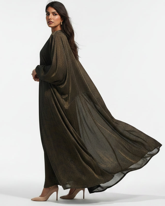 WARFAH ABAYA - LOVAH - MIRA Y MANO