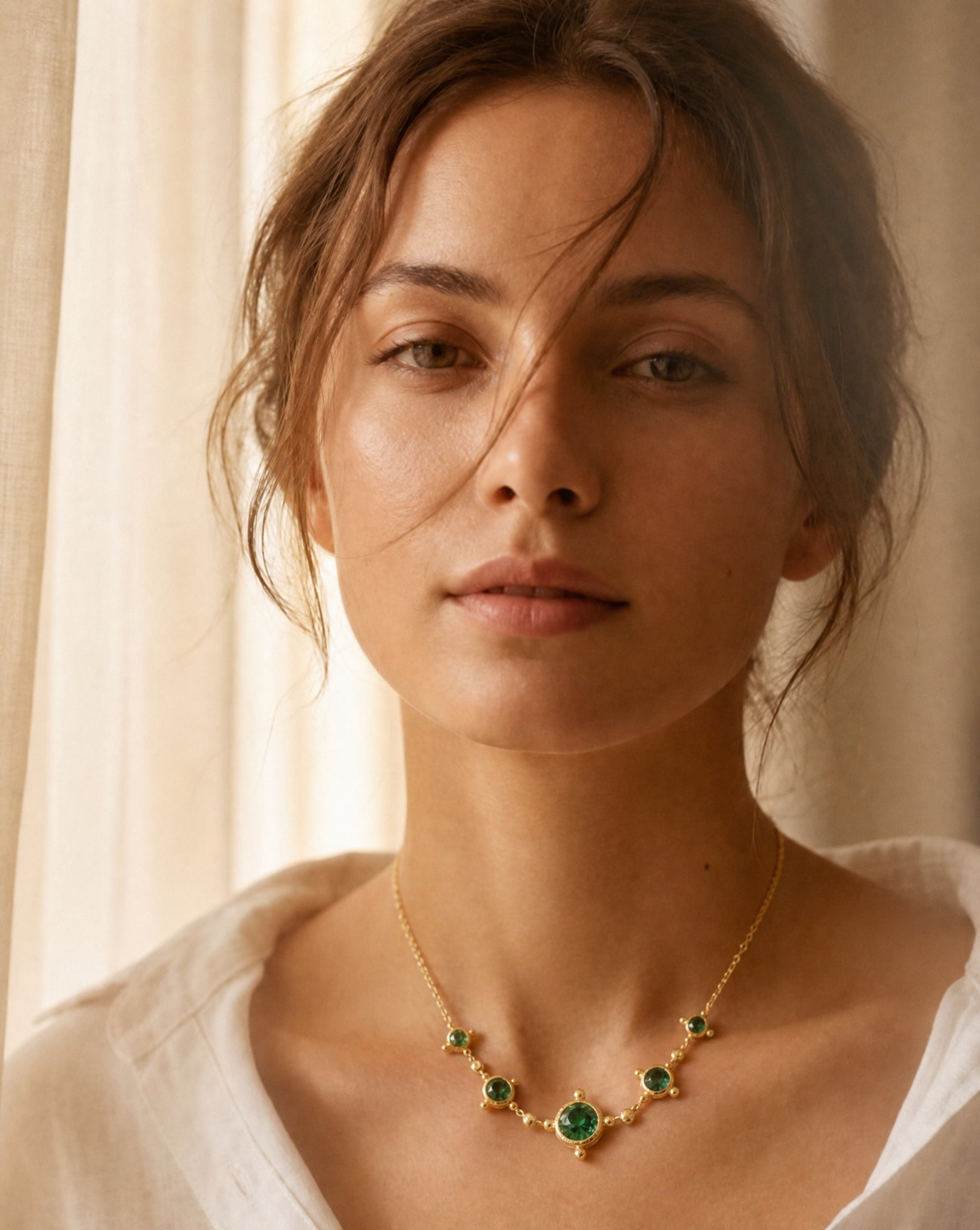ASEER GR NECKLACE - L'ROSHA - MIRA Y MANO