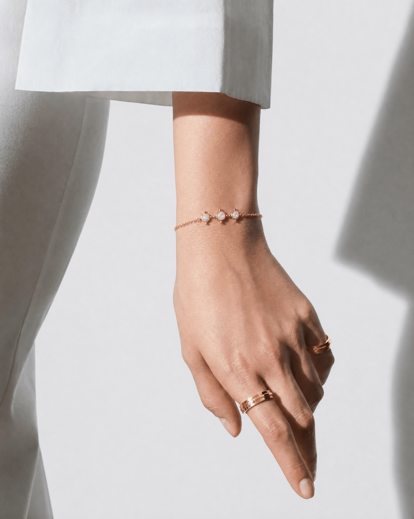 ASEER WH BRACELET - L'ROSHA - MIRA Y MANO