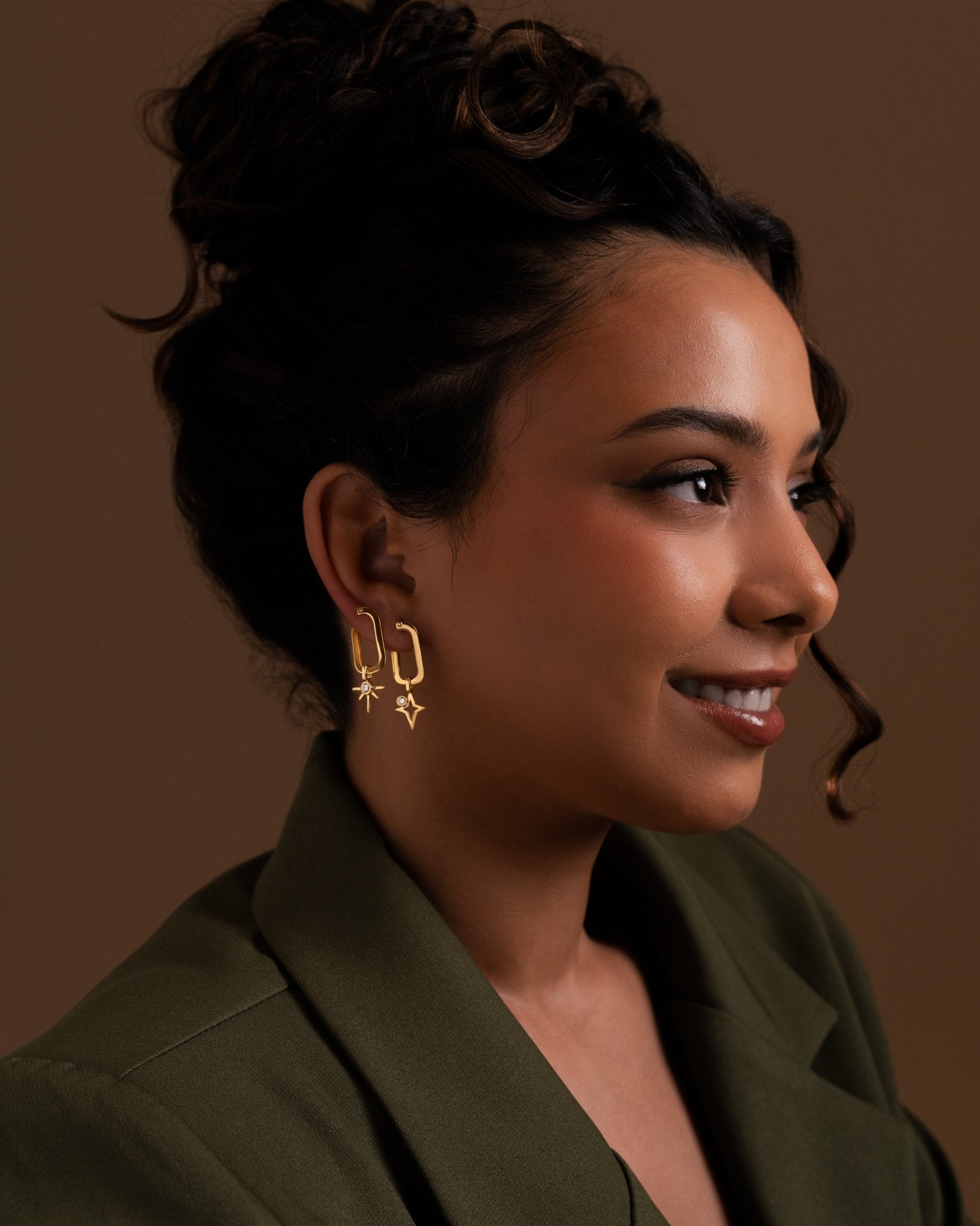 AY45E2G EARRINGS - L'ROSHA - MIRA Y MANO