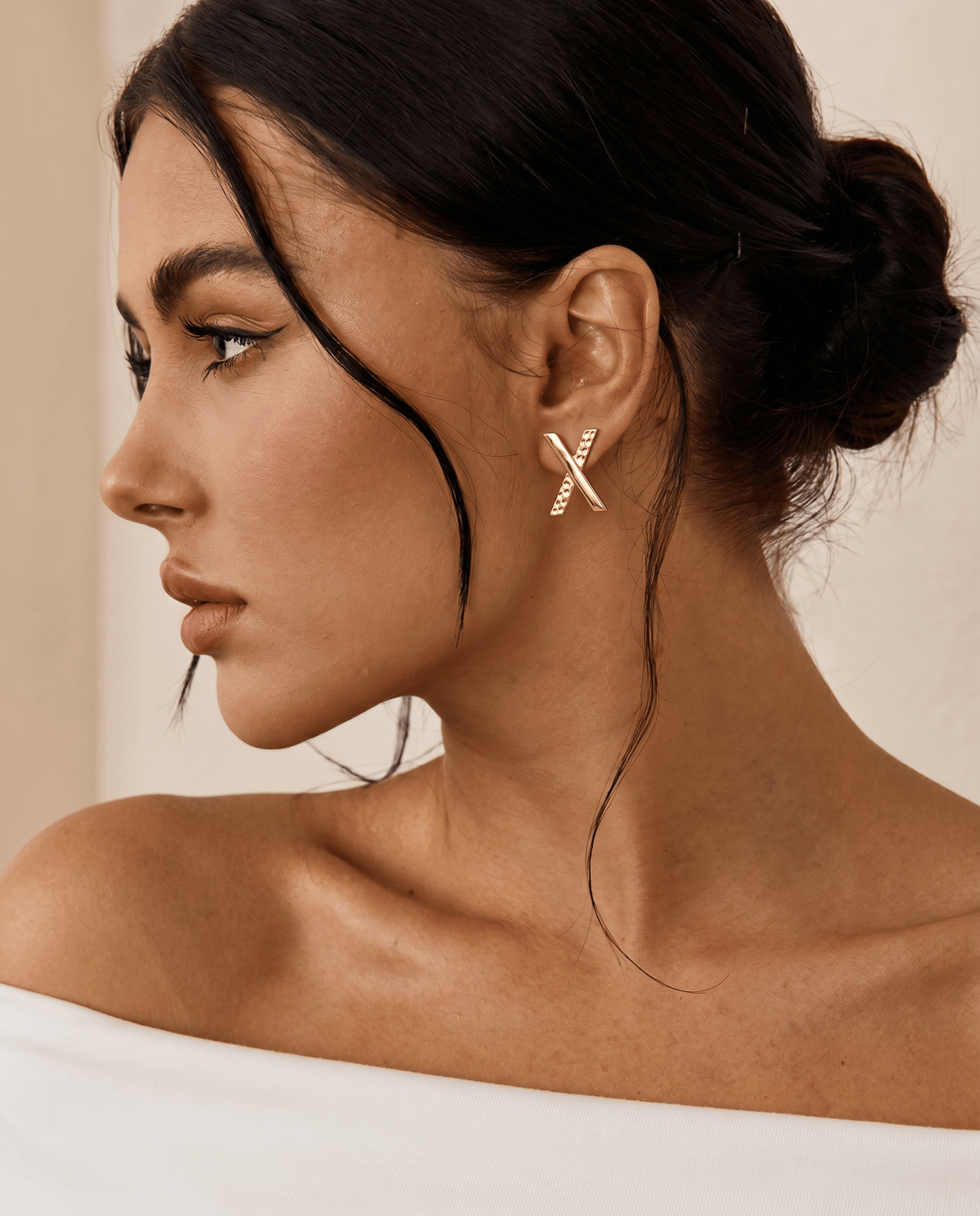 X EARRING - L'ROSHA - MIRA Y MANO